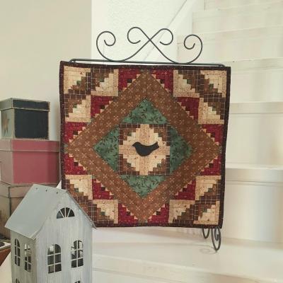 KIT Mini Quilt 18 - Log Cabin