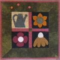 KIT Mini Quilt 21 - Fleurs