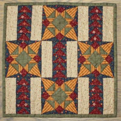 KIT Mini quilt 19 - Les étoiles