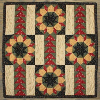 KIT Mini quilt 19 - Les Roues
